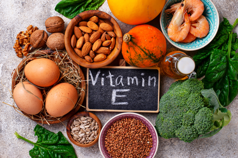 5. Vitamin E for Skin and Hair Health