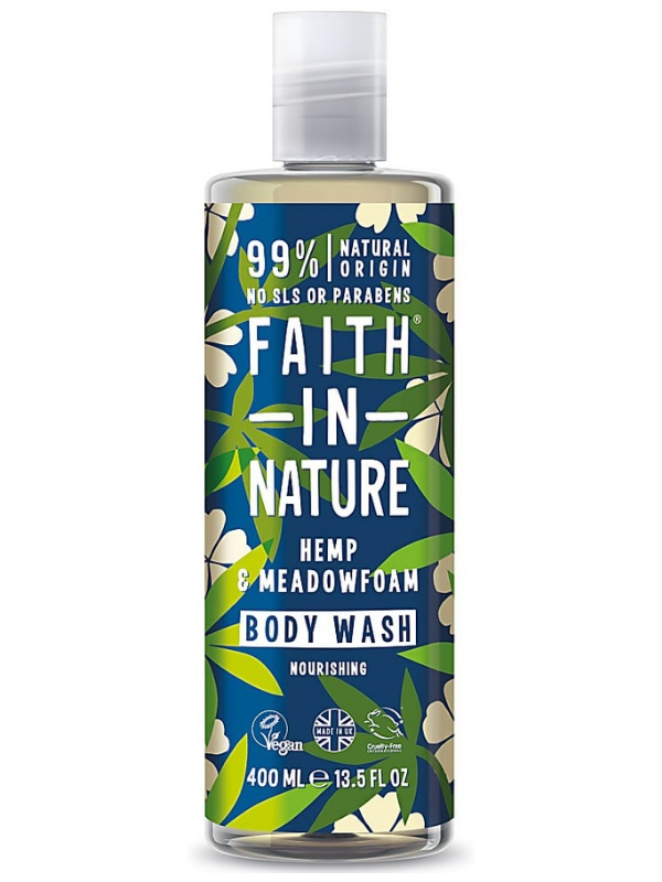 9. Faith in Nature Hemp & Meadow Shower Gel