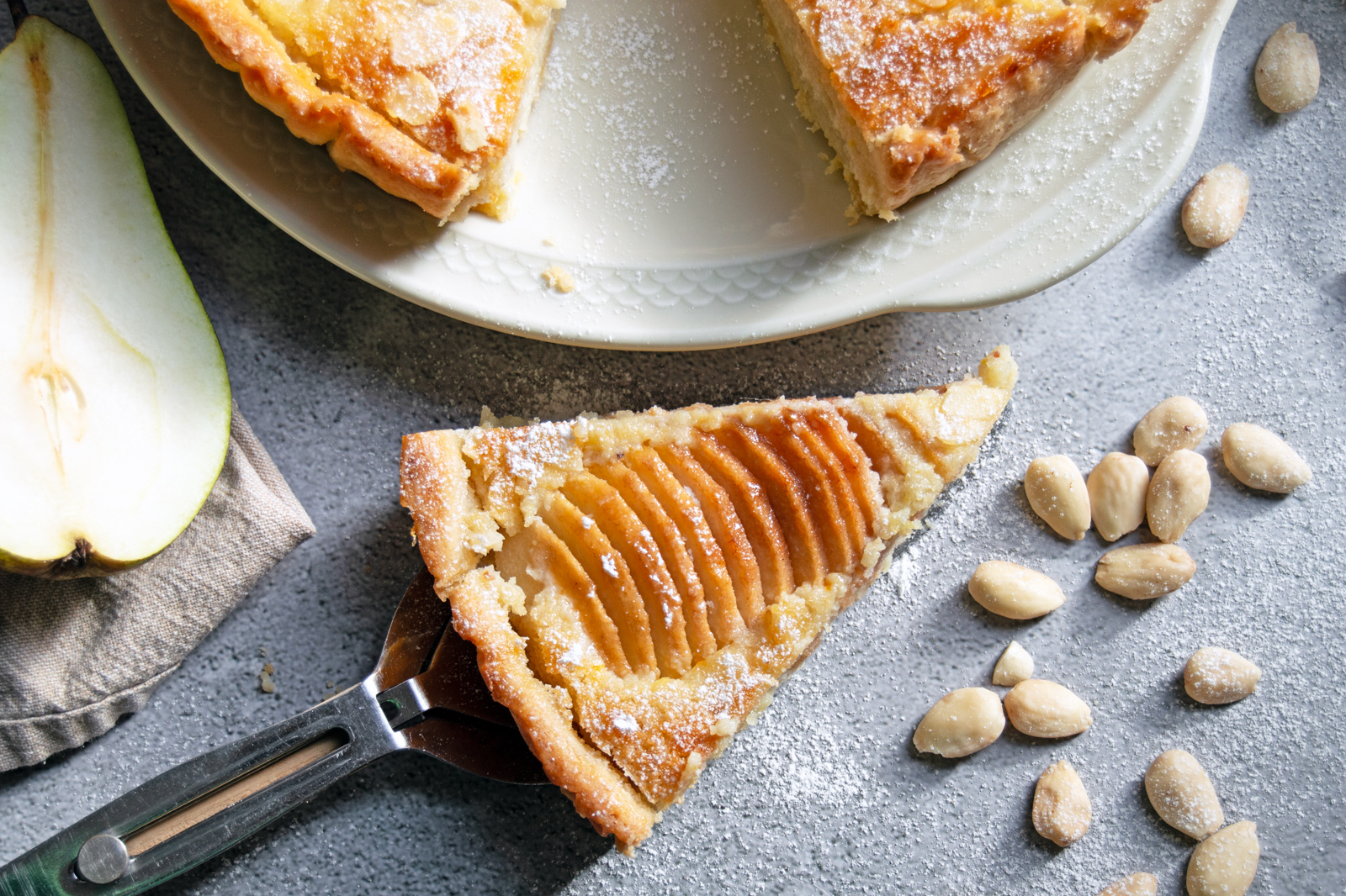 Pear and Frangipane Tart