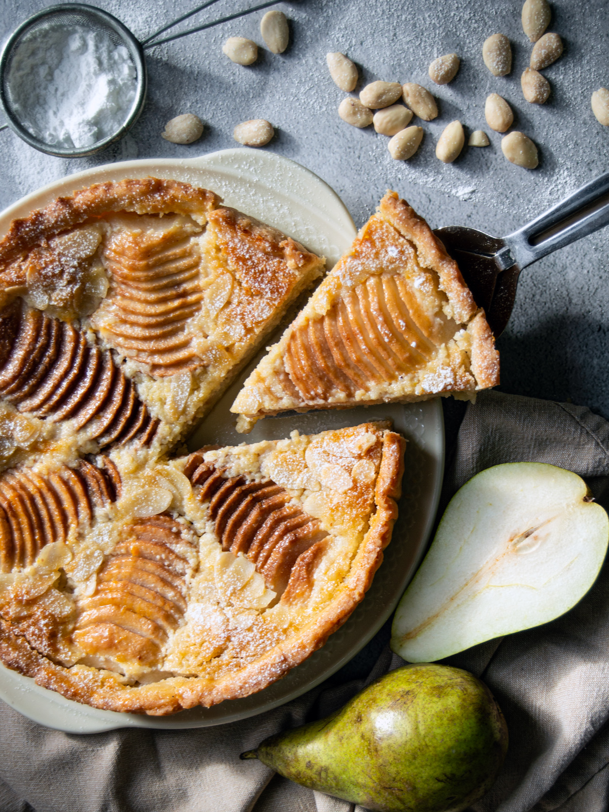 Pear and Frangipane Tart