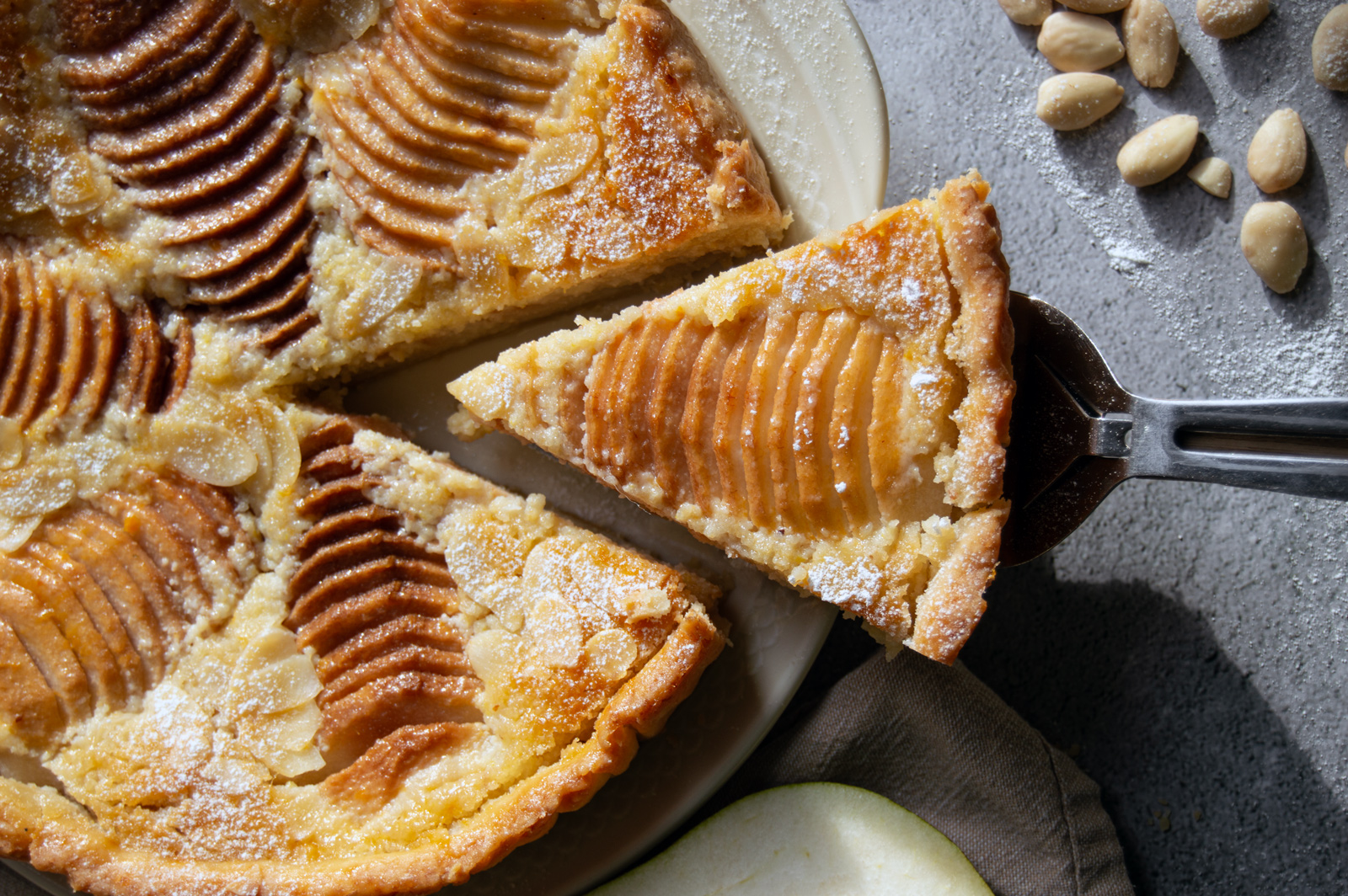 Pear and Frangipane Tart