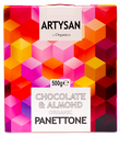 CLEARANCE Artysan Organic Chocolate & Almond Panettone 500g (SALE)