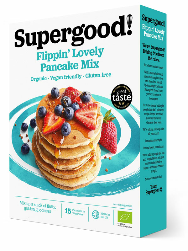 Flippin' Lovely Pancake Mix 200g (Superfood Bakery) | Healthy Supplies