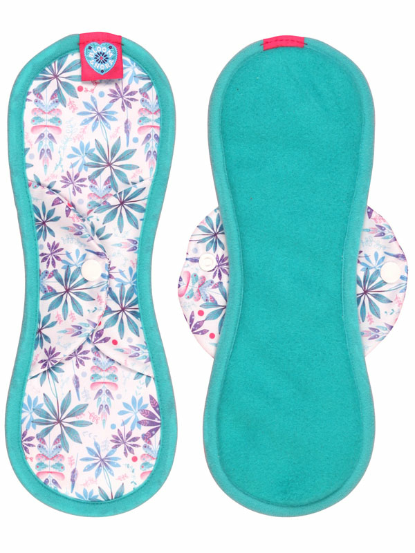 Heavy Maxi Reusable Sanitary Pad - Loopy x 1 (Bloom & Nora)