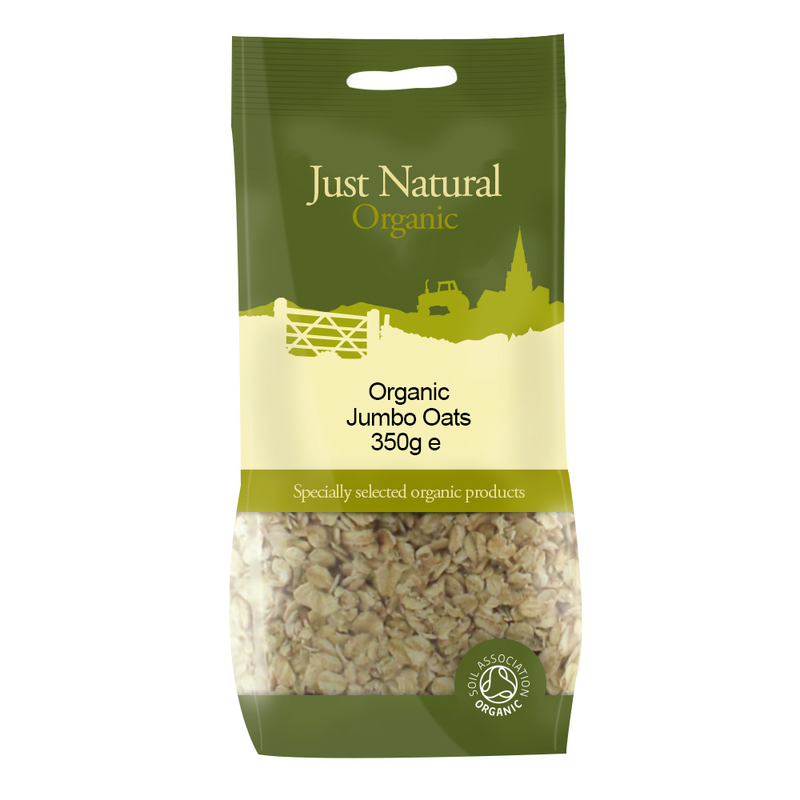 Jumbo Oats 350g, Organic (Just Natural Organic)