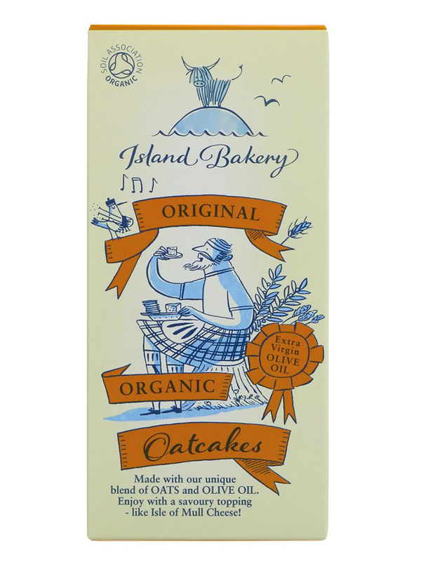 Organic Original Oatcakes 135g (Island Bakery Organics)
