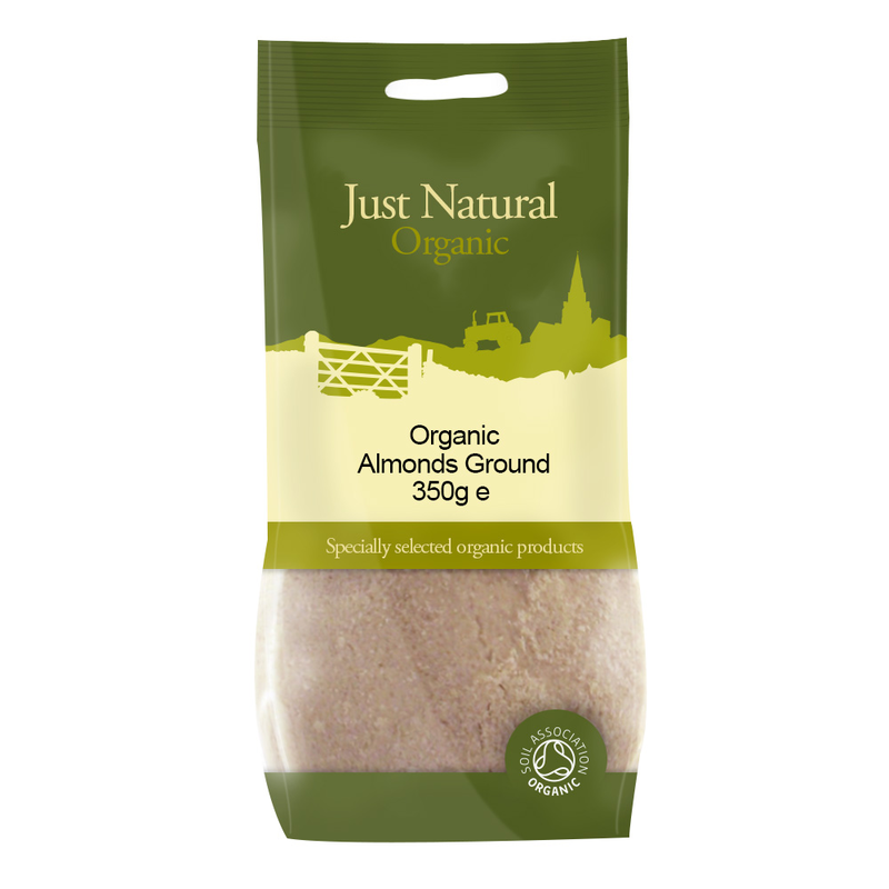 Ground Almonds 350g, Organic (Just Natural Organic)