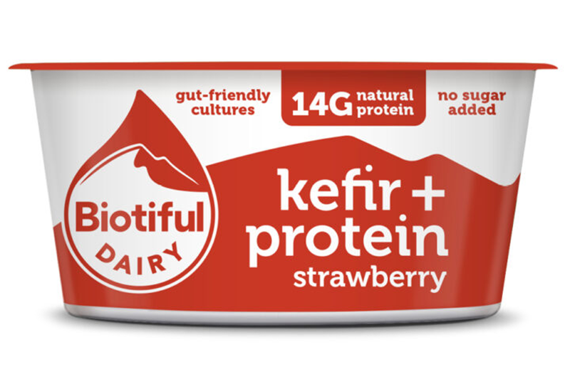 Kefir + Protein Strawberry 130g (Biotiful Dairy)