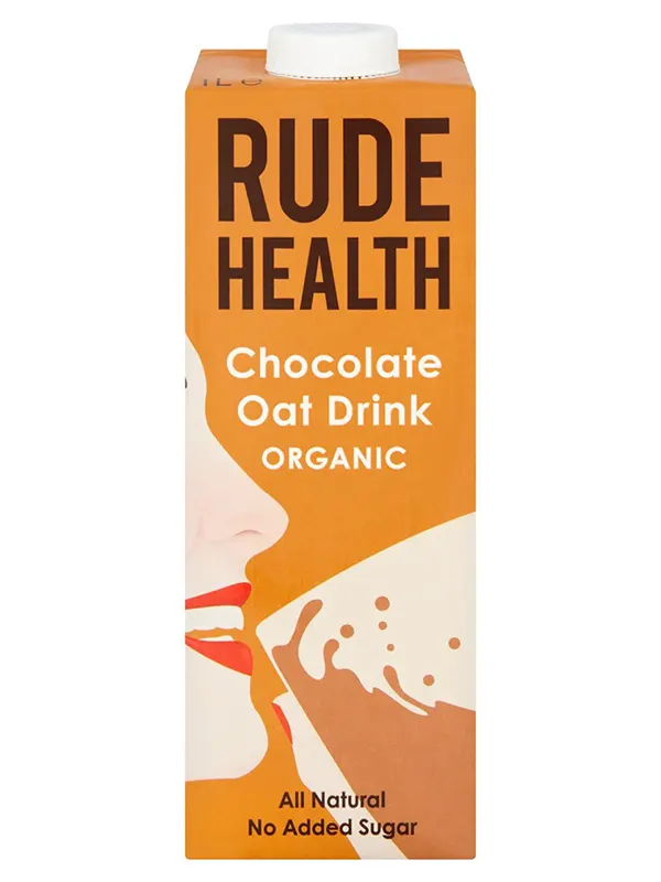 Organic Chocolate Oat Drink 1l (Rude Health)