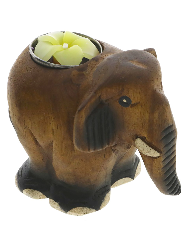 Elephant T-Light Holder (Siesta Crafts)