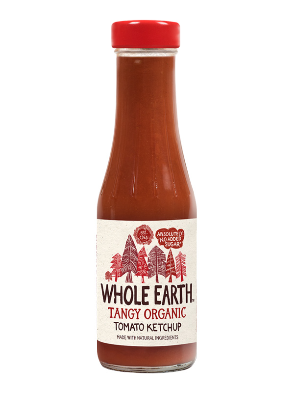 Tomato Ketchup, Organic 340g (Whole Earth)