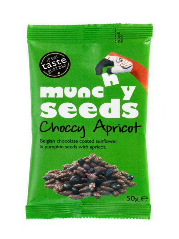 Choccy Apricot 50g (Munchy Seeds)