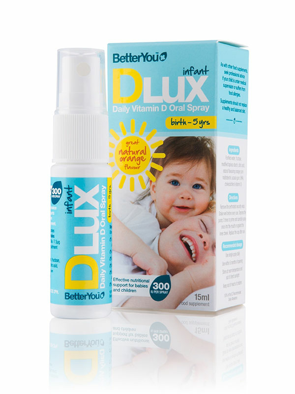D Lux Infant Vitamin D Oral Spray 15ml (BetterYou)