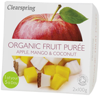 CLEARANCE Organic Fruit Puree Apple, Mango & Coconut (2x100g) (SALE)