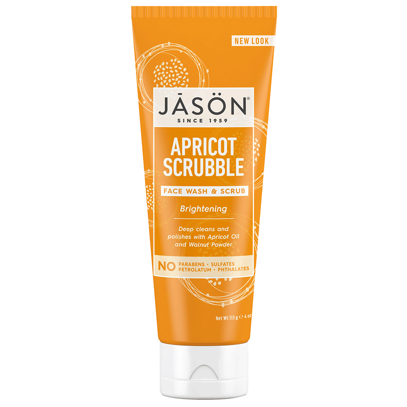Brightening Apricot Scrubble Face Wash Scrub 113g (Jason)