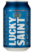 Superior Unfiltered Alcohol Free Lager Can 330ml (Lucky Saint)