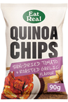 Quinoa Chips Sundried Tomato & Roasted Garlic 90g (Eat Real)