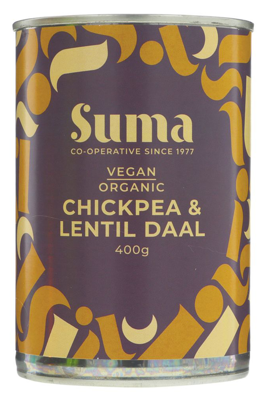 Organic Chickpea & Lentil Daal 400g (Suma Organic)