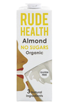 Organic Almond Drink No Sugars 1L (Rude Health)