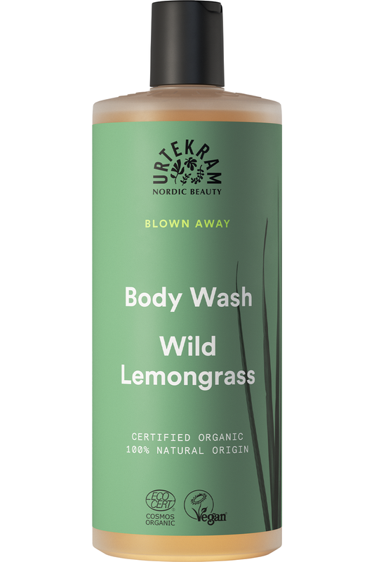 Organic Wild Lemongrass Body Wash 500ml (Urtekram)