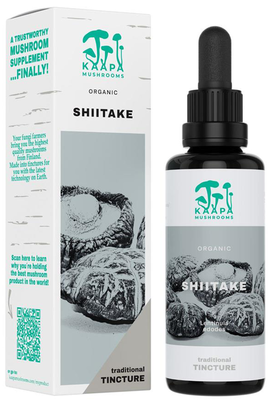Organic Shiitake Mushroom Extract Tincture 50ml (Kaapa Mushrooms)