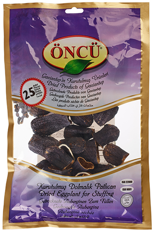 Dried Eggplant 25 Pieces (ONCU)