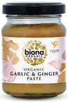 Organic Garlic & Ginger Paste 130g (Biona)