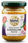 Organic Aubergine Pesto 140g (Biona)