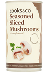 Seasoned Sliced Mushrooms 345g (Cooks and Co)