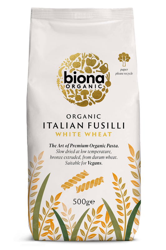 Organic White Fusilli 500g (Biona)