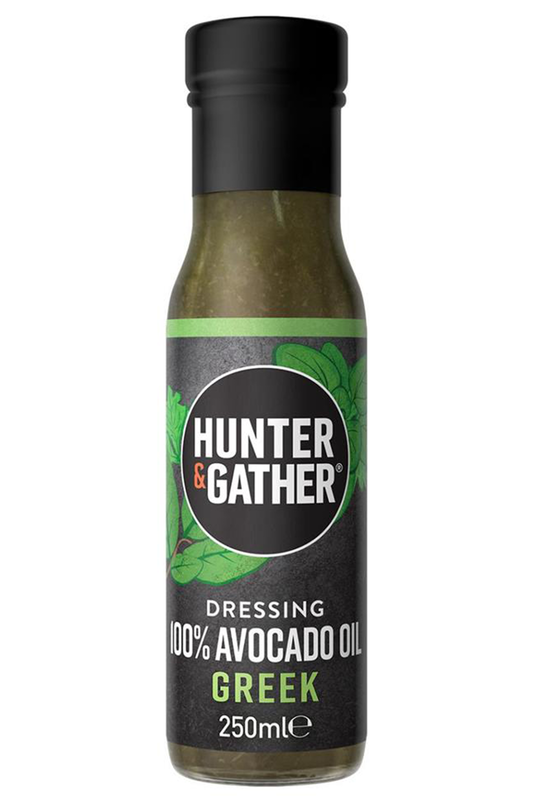 100% Avocado Oil Greek Dressing 250ml (Hunter and Gather)