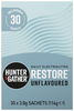 Restore Unflavoured Electrolyte Sachets x 30 (Hunter and Gather)