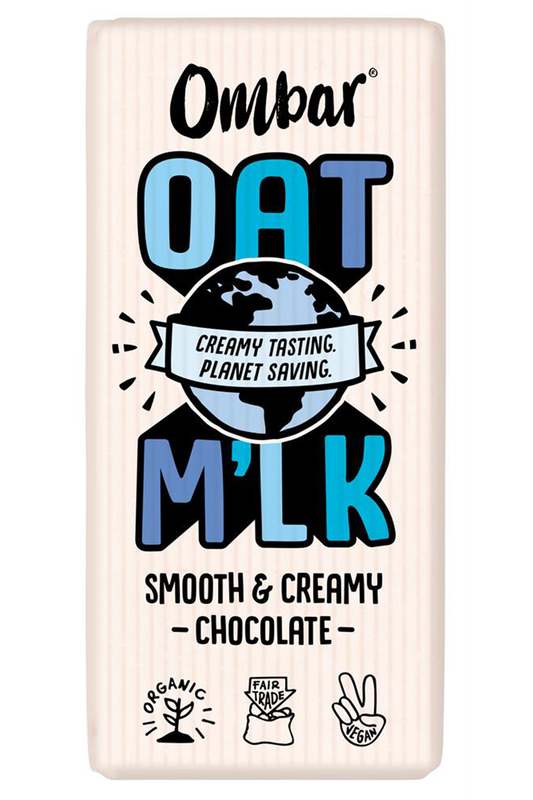 Organic Oat M'lk Smooth & Creamy Bar 70g (Ombar)