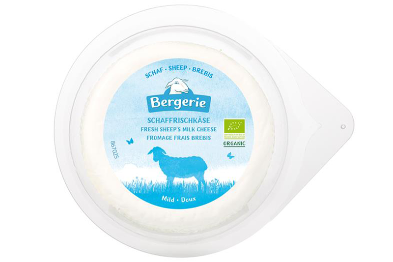 Organic Sheep's Milk Fresh Cheese 100g (Bergerie)