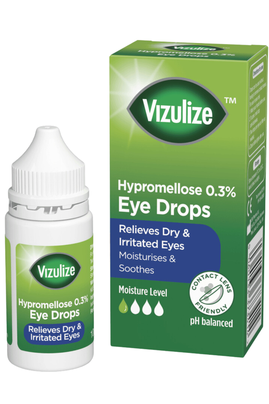 Hypromellose 0.3% Eye Drops 10ml (Vizulize)