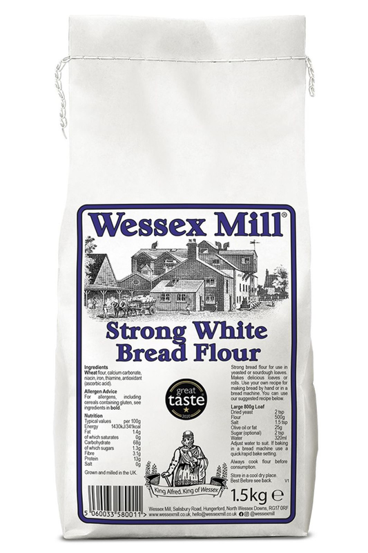 Strong White Bread Flour 1.5kg (Wessex Mill)