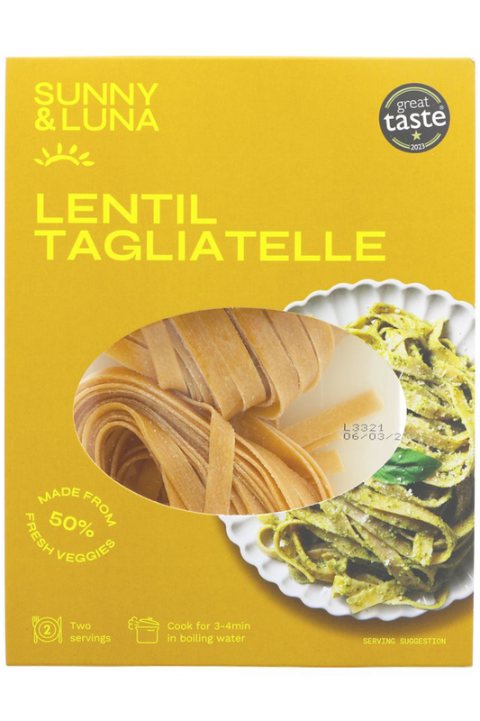 Lentil Tagliatelle 250g (Sunny & Luna)