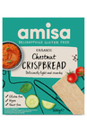 Organic Gluten Free Chestnut Crispbread 100g (Amisa)