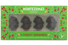 Dark Chocolate & Mandarin Snowmen 55g (Montezuma