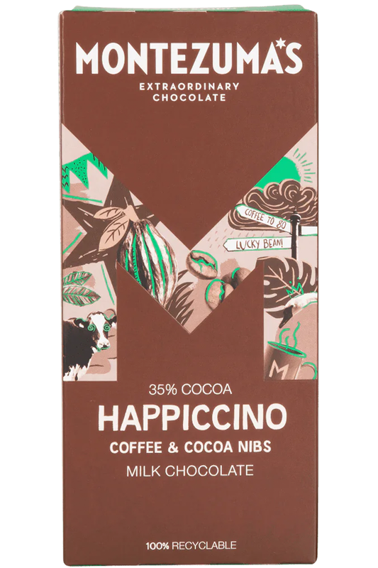 Happiccinno Milk Chocolate 90g (Montezuma's)