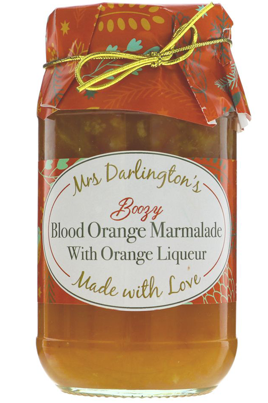 Boozy Blood Orange Marmalade 340g (Mrs Darlington's)