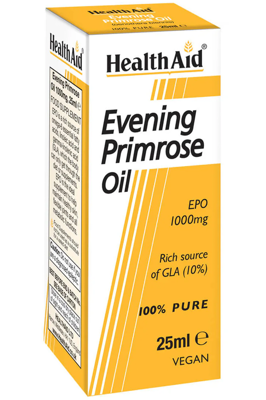 Pure Evening Primrose Oil 25ml (Health Aid)