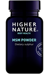 MSM Powder 200g (Higher Nature)