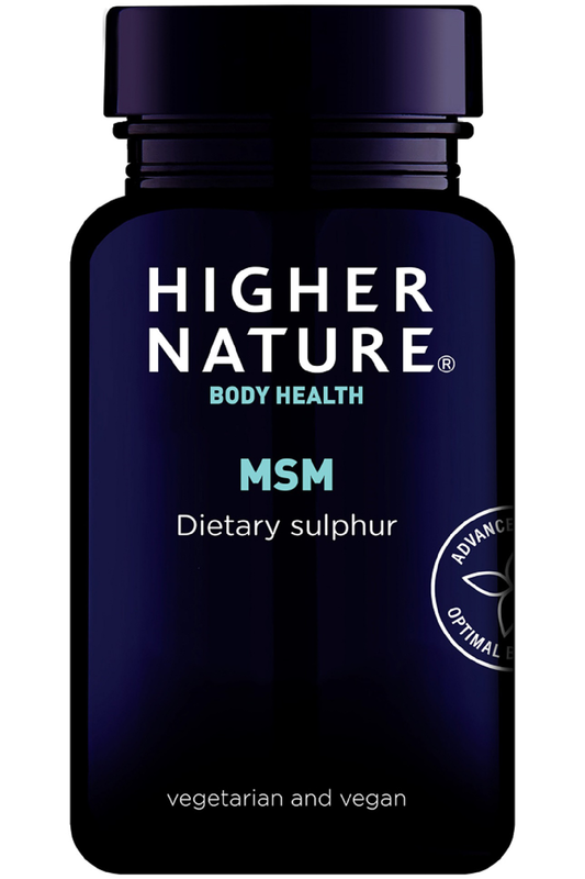 MSM 180 Tablets (Higher Nature)