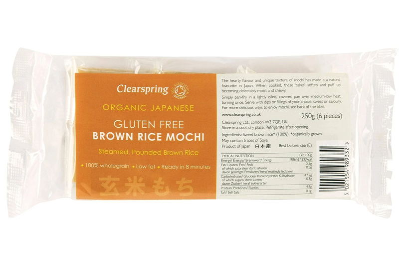 Organic Japanese Brown Rice Mochi 250g (Clearspring)