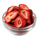 Freeze-Dried Sliced Strawberries 100g (Sussex Wholefoods)