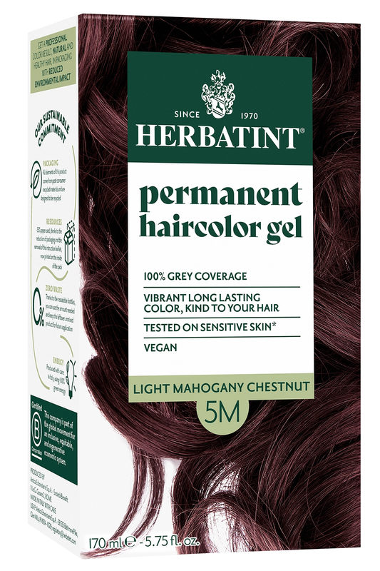 5M Light Mahogany Chestnut Hair Colour 170ml (Herbatint)