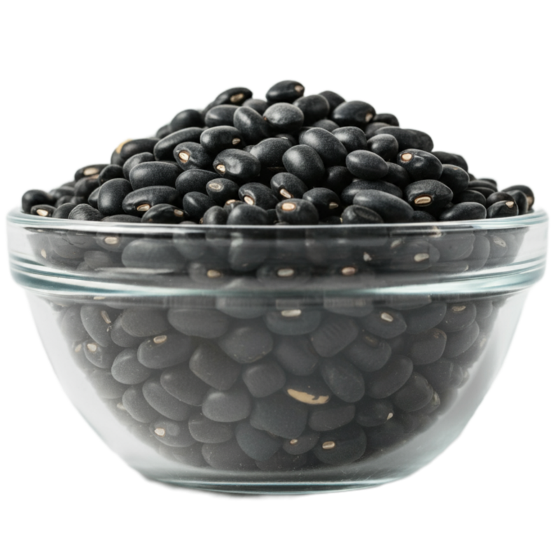 Organic Black Turtle Beans 1kg (Sussex Wholefoods)