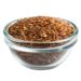 Organic Brown Flax seeds, Linseed 500g (Sussex Wholefoods)