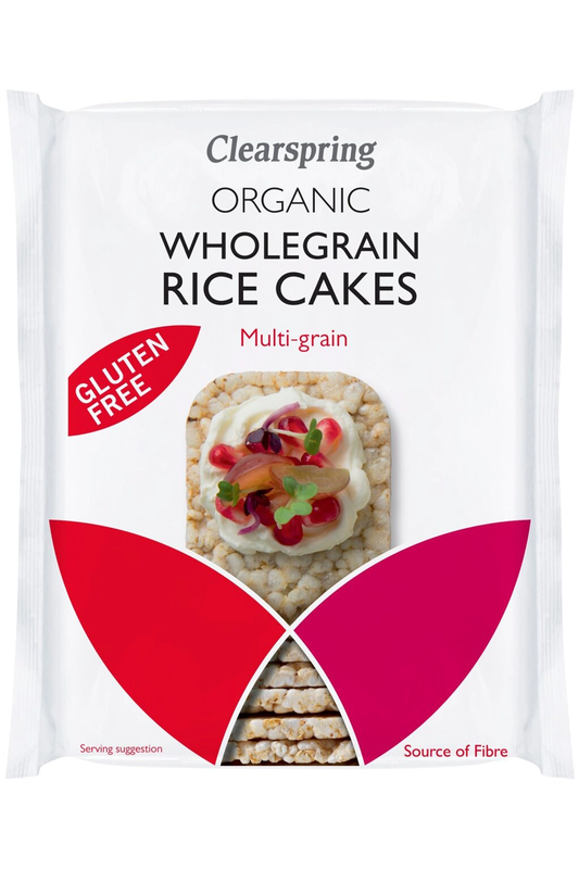 Organic Multigrain Rice Cakes 130g (Clearspring)